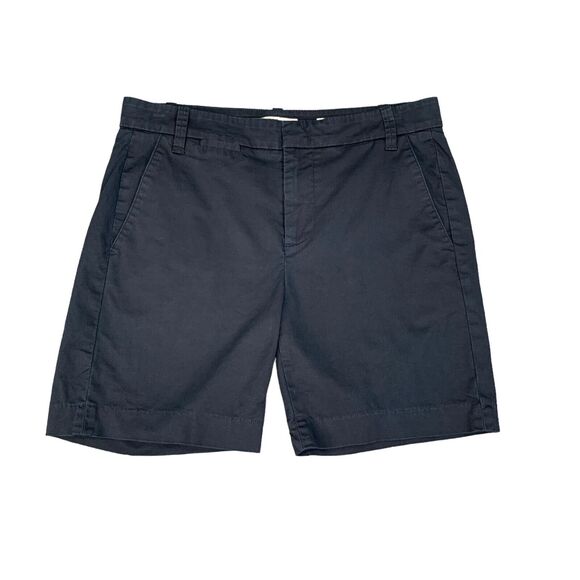 Vince Short Womens 4 Navy Bermuda Coin Pocket Stretch Cotton Stretch Chino - Picture 1 of 13